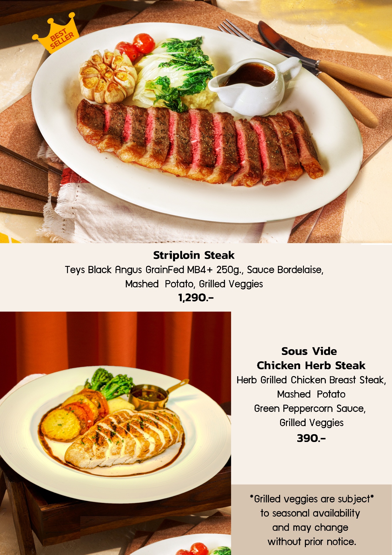 Steaks